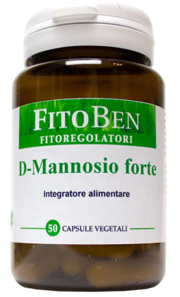 Integratore D-Mannosio Forte Fitoben, 50 capsule vegetali