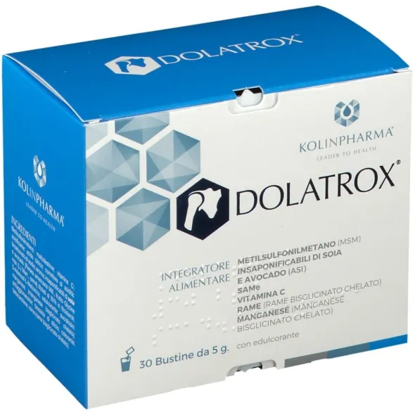 Integratore Dolatrox per articolazioni, 30 bustine