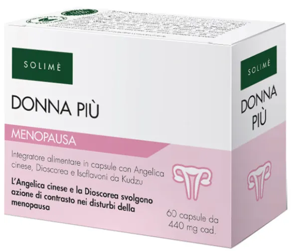 Integratore Donna Più per la menopausa, 60 capsule