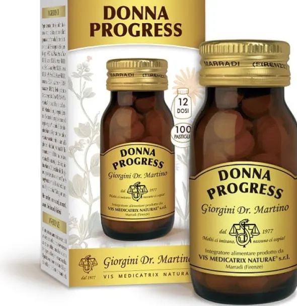 Integratore Donna Progress per il ciclo mestruale, 100 pastiglie