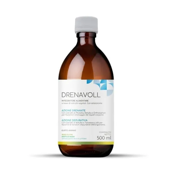 Integratore Drenavoll Ananas drenante e depurativo, 500ml