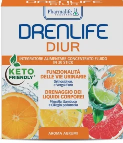 Integratore Drenlife Diur drenante in stick, 30 stick