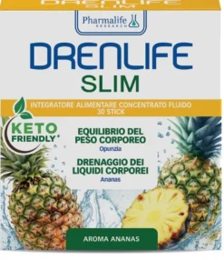 Integratore DrenLife Slim con Ananas e Garcinia, 30 stick