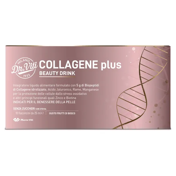 Integratore Dr Viti Collagene Plus beauty drink, 250ml