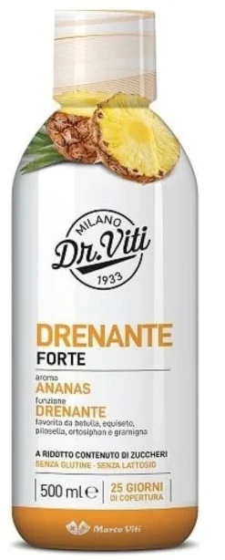 Integratore Dr. Viti Drenante Forte Ananas, 500ml