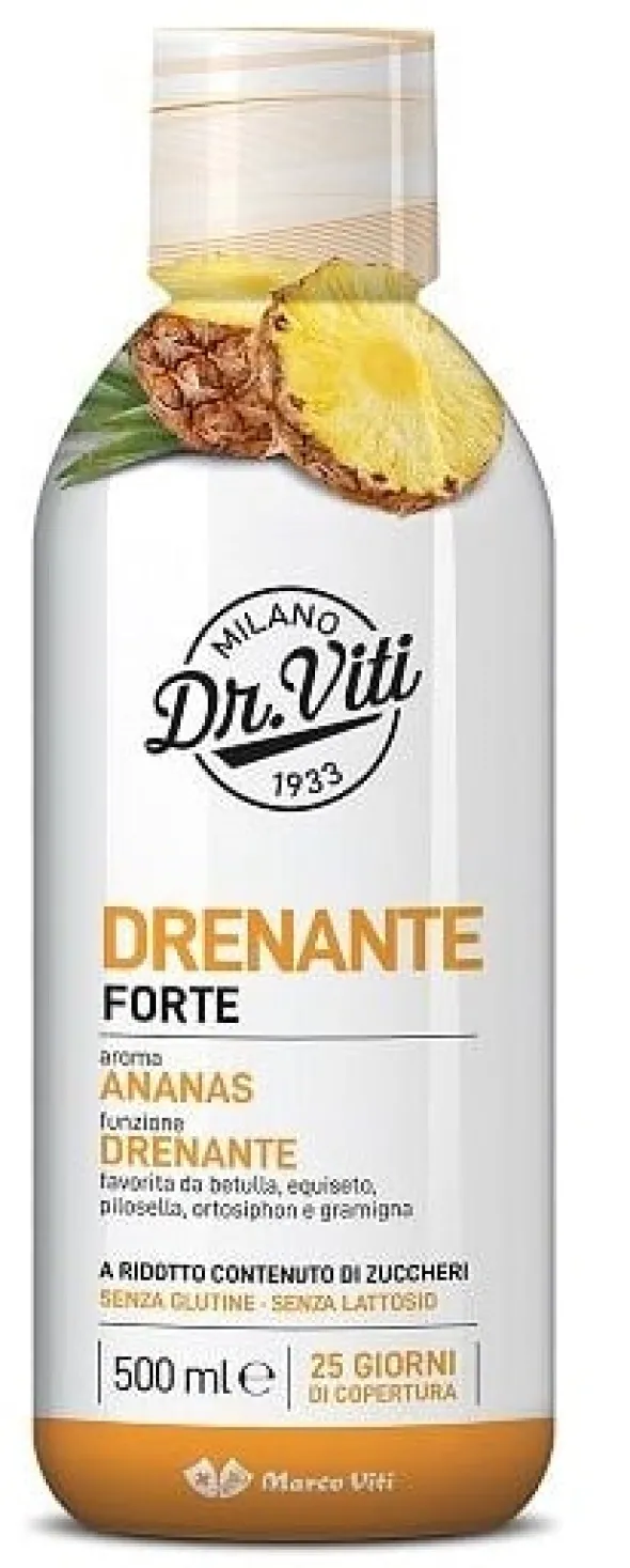Integratore Dr. Viti Drenante Forte Ananas, 500ml