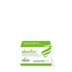 Integratore Eberflor simbiotico intestinale, 12 flaconcini