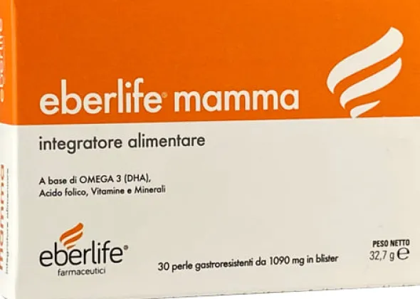 Integratore Eberlife Mamma in gravidanza, 30 compresse molli