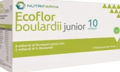 Integratore Ecoflor Boulardii Junior, 10 flaconcini