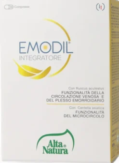 Integratore Emodil 1000 per microcircolo, 30 compresse