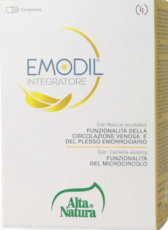 Integratore Emodil 1000 per microcircolo, 30 compresse