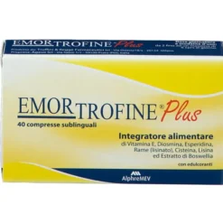 Integratore Emortrofine PLUS Sublinguale, 40 compresse