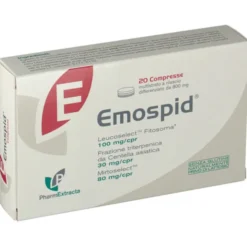 Integratore Emospid per il microcircolo, 20 compresse