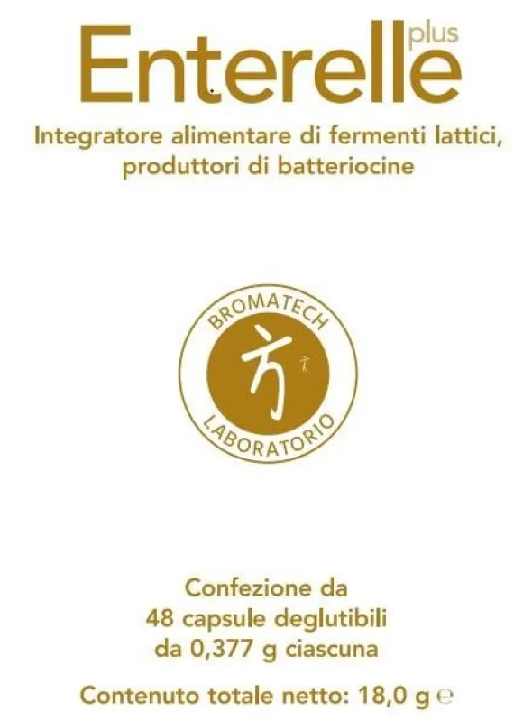 Integratore Enterelle Plus fermenti lattici, 48 capsule