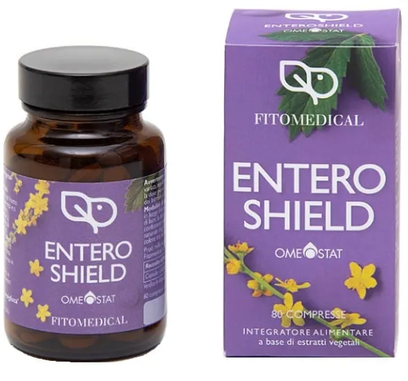 Integratore Enteroshield Omeostat transito intestinale, 80cpr
