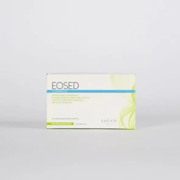 Integratore EOSED per il sonno con melatonina, 20 compresse