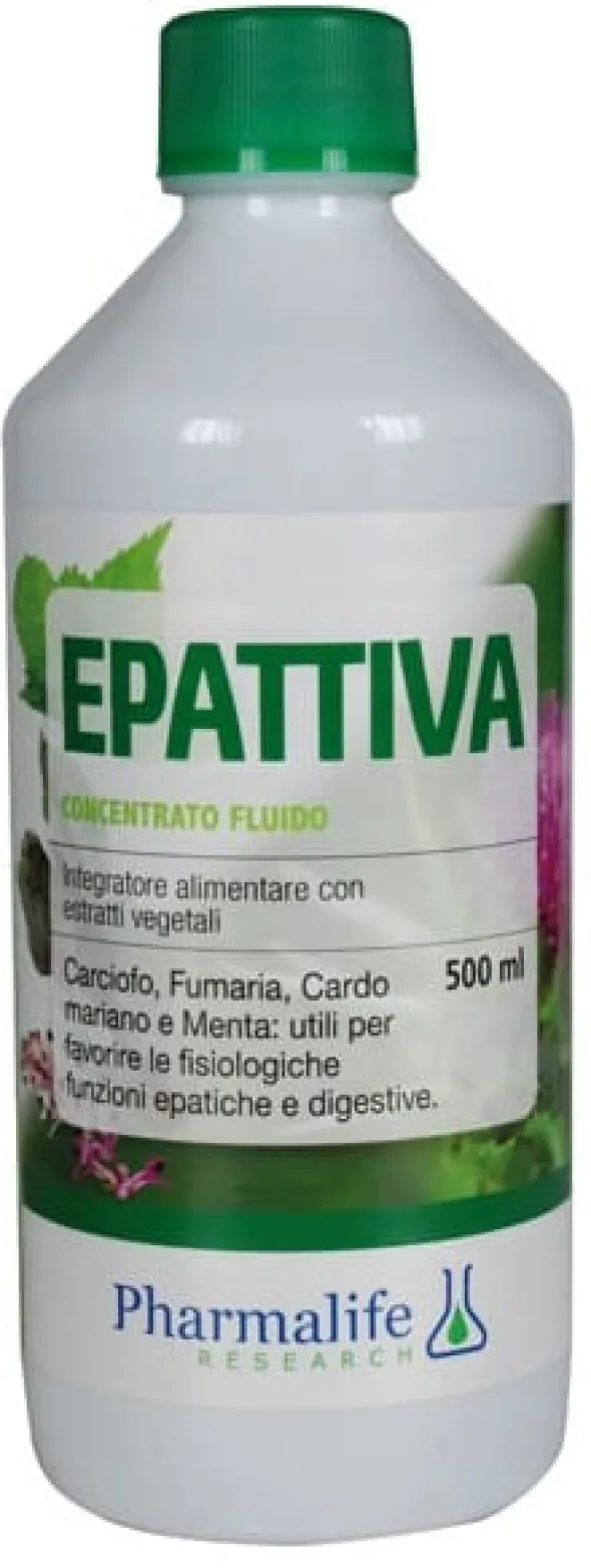 Integratore Epattiva con Carciofo e Cardo Mariano, 500ml