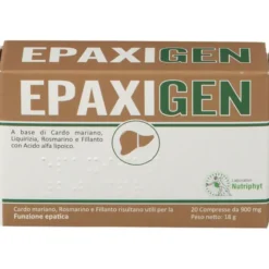 Integratore Epaxigen per fegato e digestione, 20 compresse