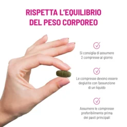 Integratore Equilibra Brucia Grassi metabolismo, 40 compresse