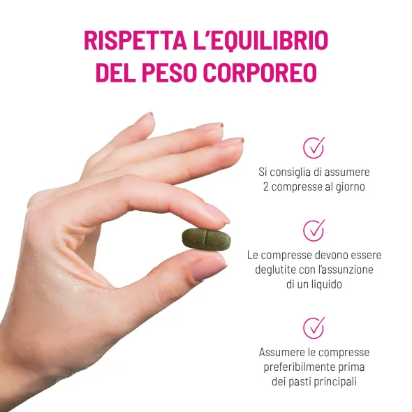 Integratore Equilibra Brucia Grassi metabolismo, 40 compresse