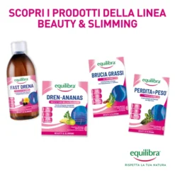 Integratore Equilibra Brucia Grassi metabolismo, 40 compresse