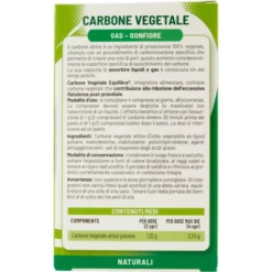 Integratore Equilibra Carbone Vegetale, 50 compresse