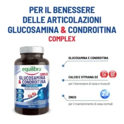Integratore Equilibra Glucosamina & Condroitina, 90 compresse
