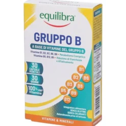 Integratore Equilibra Gruppo B vitamine, 30 capsule