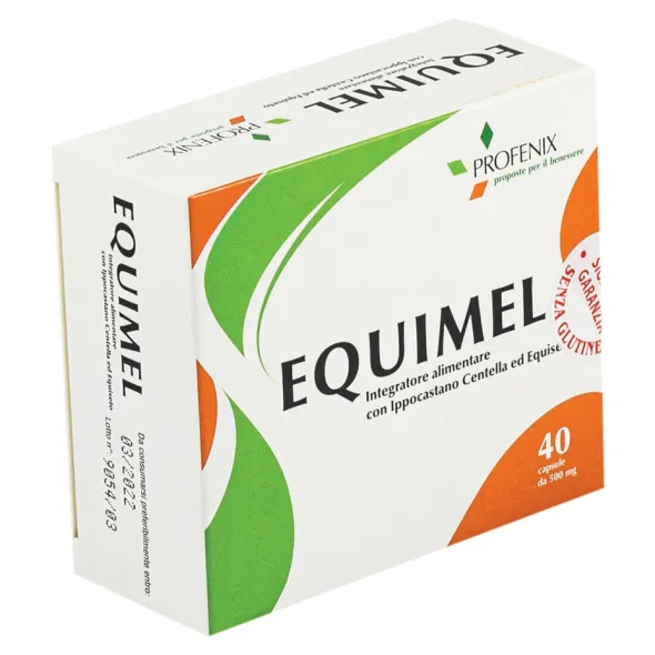Integratore Equimel con ippocastano e centella, 40 capsule