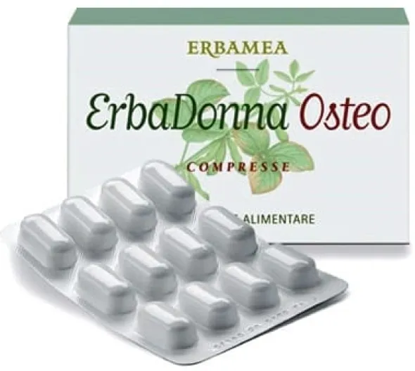 Integratore ErbaDonna Osteo per le ossa, 24 compresse