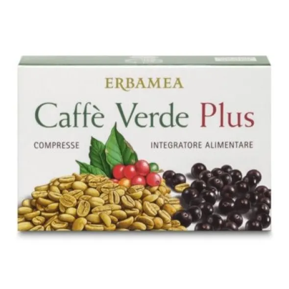 Integratore Erbamea Caffè Verde Plus metabolismo, 24 compresse