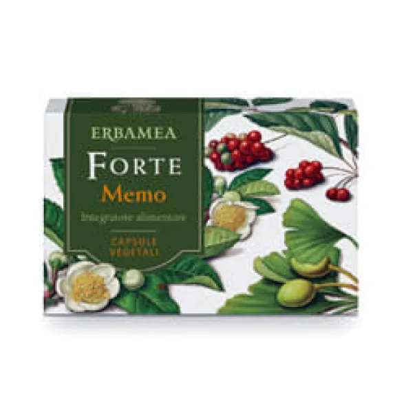 Integratore Erbamea Forte Memo per memoria, 24 capsule