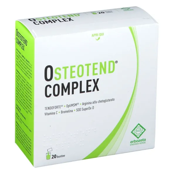Integratore Erbozeta Osteotend Complex articolazioni, 20 bustine
