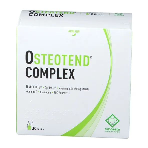 Integratore Erbozeta Osteotend Complex articolazioni, 20 bustine
