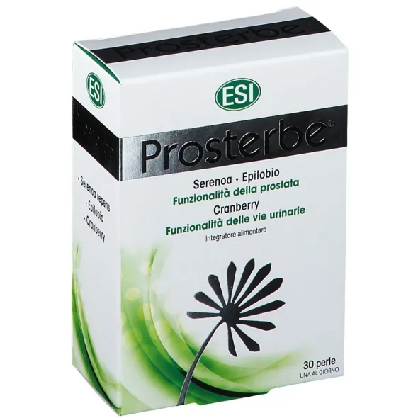 Integratore Esi Prosterbe per il benessere prostatico, 30 perle