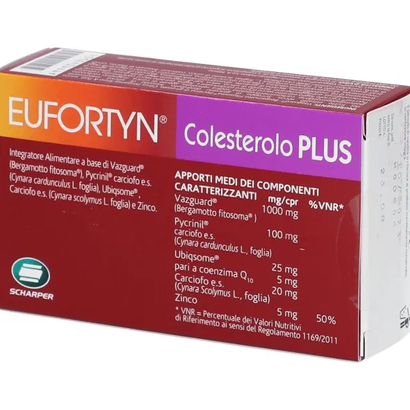 Integratore Eufortyn Colesterolo Plus, 30 compresse