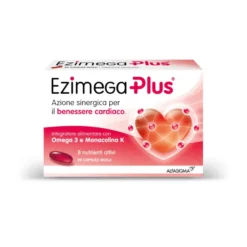 Integratore Ezimega Plus colesterolo e trigliceridi, 20 capsule