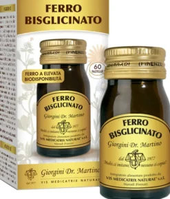 Integratore Ferro Bisglicinato per globuli rossi, 60 pastiglie