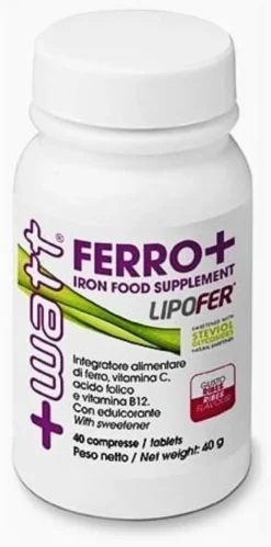 Integratore Ferro+ ferro e vitamina C, 40 compresse