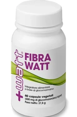 Integratore Fibrawatt Glucomannano, 60 capsule