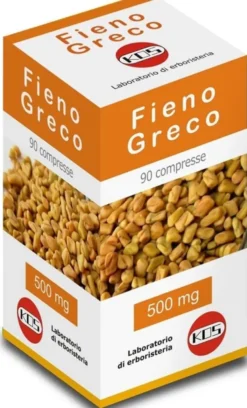 Integratore Fieno Greco 500mg per metabolismo, 90 compresse