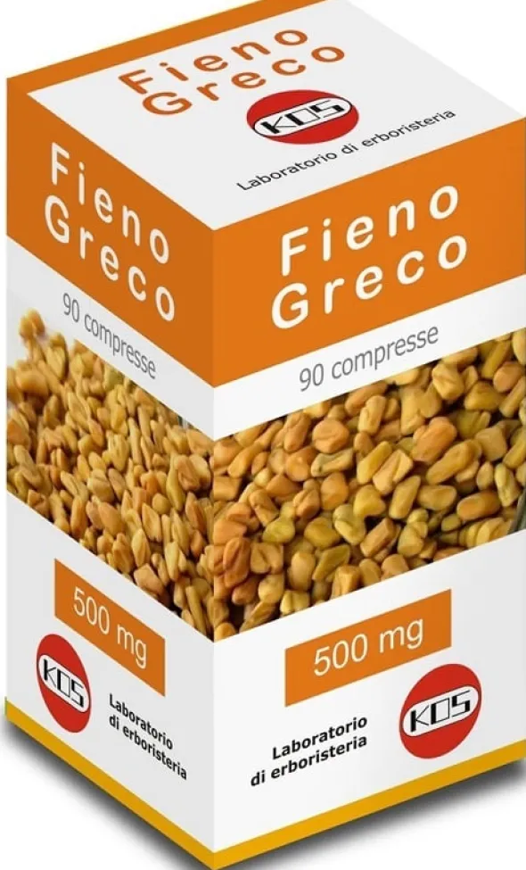 Integratore Fieno Greco 500mg per metabolismo, 90 compresse