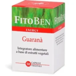 Integratore Fitoben Guaranà per energia, 50 capsule