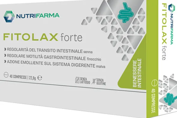 Integratore Fitolax Forte per il transito intestinale, 40cpr