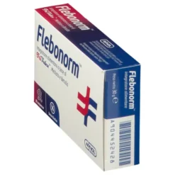 Integratore Flebonorm per drenaggio e microcircolo, 30 cpr
