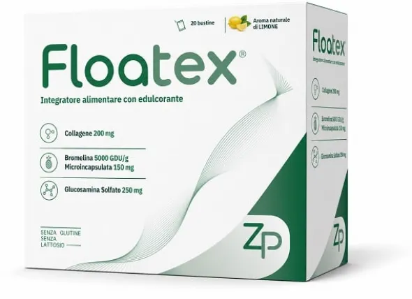 Integratore Floatex con glucosamina e collagene, 20 bustine