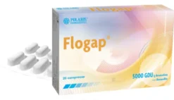 Integratore Flogap 5000 GDU bromelina e boswellia, 20cpr