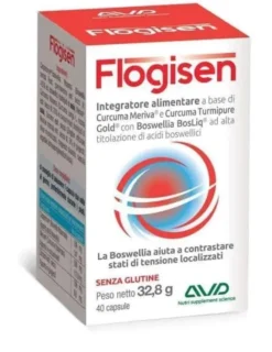 Integratore Flogisen per il benessere articolare, 40 capsule