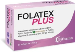 Integratore Folatex Plus per gravidanza, 30 softgel