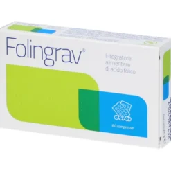 Integratore Folingrav acido folico gravidanza, 60 compresse